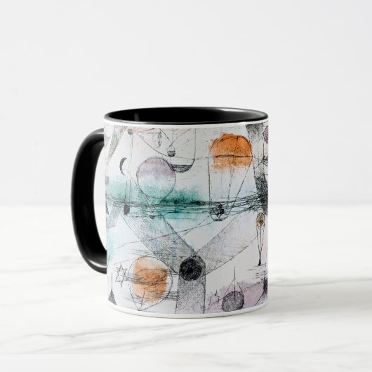 Paul Klee “Realm of Air” Magic Art Mug Mok (Voorkant links)