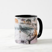 Paul Klee “Realm of Air” Magic Art Mug Mok (Voorkant rechts)
