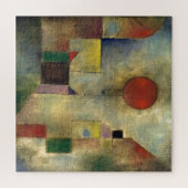 Paul Klee Red Balloon Abstract schilderen Legpuzzel (Horizontaal)