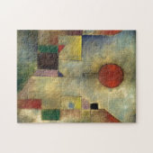 Paul Klee Red Balloon Abstract schilderen Legpuzzel (Horizontaal)