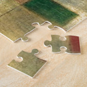 Paul Klee Red Balloon Abstracte kunst schilderen Legpuzzel (Zijkant)