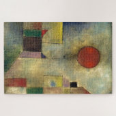 Paul Klee Red Balloon Abstracte kunst schilderen Legpuzzel (Horizontaal)