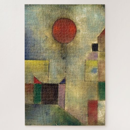Paul Klee Red Balloon Abstracte kunst schilderen Legpuzzel (Verticaal)