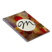 Paul Klee Red Balloon Art Print Abstract Notitieboek (Rechterzijde)
