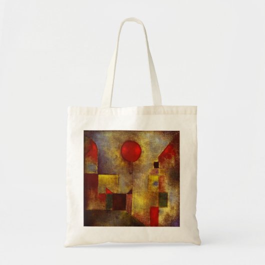 Paul Klee Red Balloon Canvas tas (Voorkant)