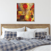 Paul Klee Red Balloon Canvas Wrap (Insitu (Slaapkamer))