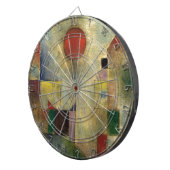Paul Klee Red Balloon Dartbord (Voorkant Rechts)