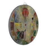 Paul Klee Red Balloon Dartbord (Voorkant Links)