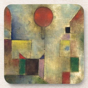 Paul Klee Red Balloon Drankjes Onderzetter