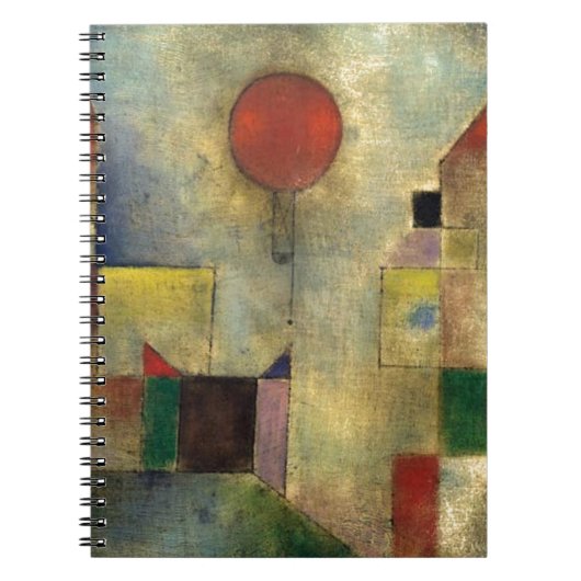 Paul Klee Red Balloon Notitieboek (Voorkant)