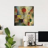 Paul Klee Red Balloon Poster (Thuiskantoor)