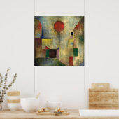 Paul Klee Red Balloon Poster (Keuken)