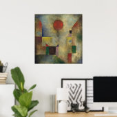 Paul Klee Red Balloon Poster (Thuiskantoor)