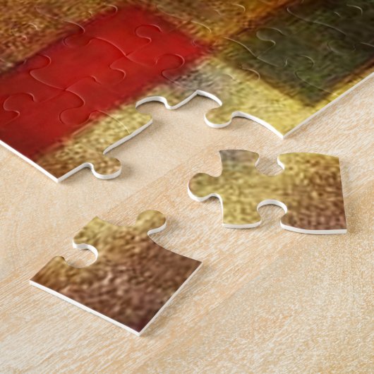 Paul Klee Red Balloon Puzzle Legpuzzel (Zijkant)