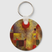 Paul Klee Red Balloon Sleutelhanger (Voorkant)