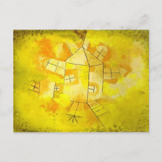 Paul Klee: Revolving House Briefkaart
