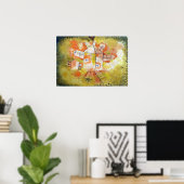 Paul Klee Revolving House Poster (Thuiskantoor)