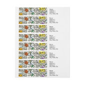 Paul Klee Rich Harbor Abstract Expressionisme Adreslabel Wikkel (Vel)