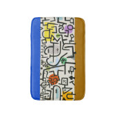 Paul Klee Rich Harbor Abstract Expressionisme Badmat (Voorkant Verticaal)