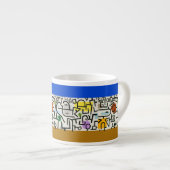 Paul Klee Rich Harbor Abstract Expressionisme Espresso Kop (Voorkant rechts)