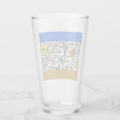 Paul Klee Rich Harbor Abstract Expressionisme Glas (Achterkant)