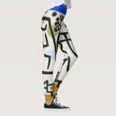 Paul Klee Rich Harbor Abstract Expressionisme Leggings (Rechts)
