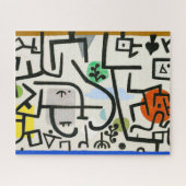 Paul Klee Rich Harbor Abstract Expressionisme Legpuzzel (Horizontaal)