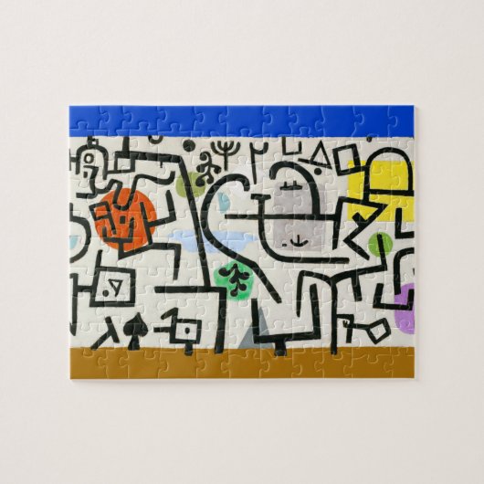 Paul Klee Rich Harbor Abstract Expressionisme Legpuzzel (Horizontaal)