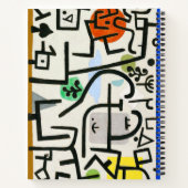 Paul Klee Rich Harbor Abstract Expressionisme Notitieboek (Achterkant)