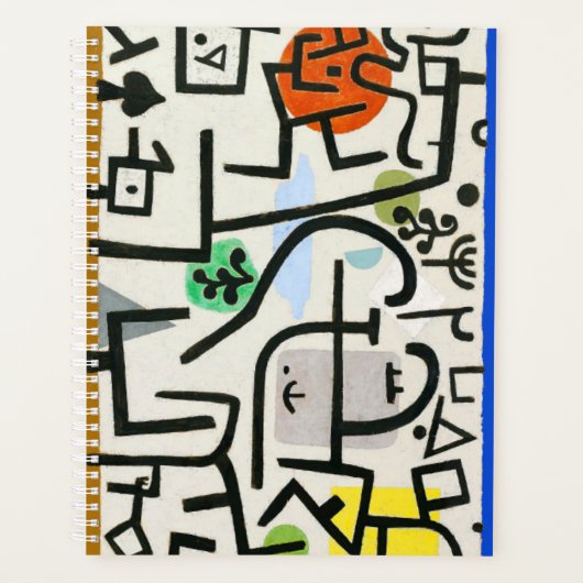 Paul Klee Rich Harbor Abstract Expressionisme Planner (Voorkant)