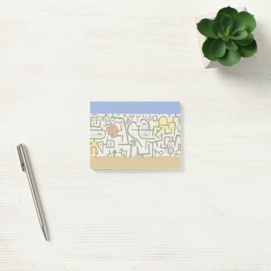Paul Klee Rich Harbor Abstract Expressionisme Post-it® Notes (Kantoor)