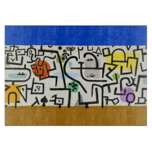 Paul Klee Rich Harbor Abstract Expressionisme Snijplank