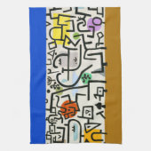 Paul Klee Rich Harbor Abstract Expressionisme Theedoek (Verticaal)