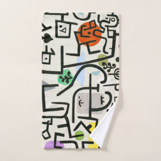 Paul Klee Rich Harbour Abstract expressionisme Bad Handdoek (Handdoek)