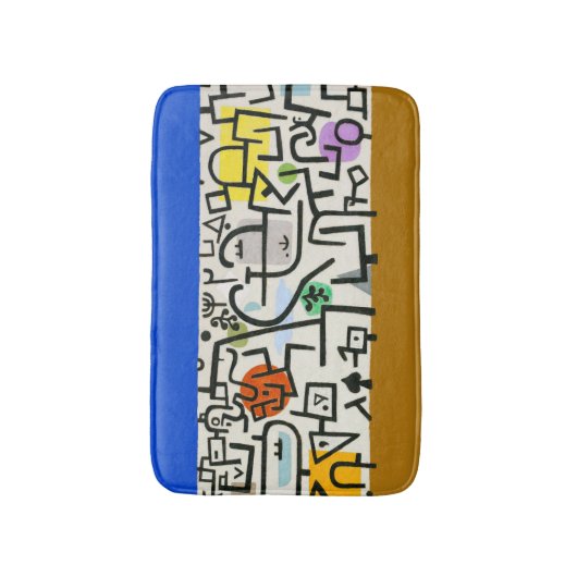 Paul Klee Rich Harbour Abstract expressionisme Badmat (Voorkant Verticaal)