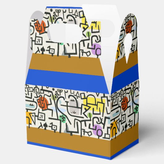 Paul Klee Rich Harbour Abstract expressionisme Bedankdoosjes (Geopend)