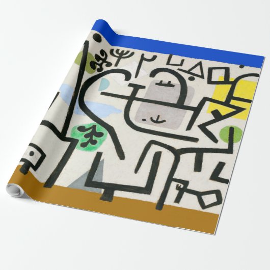 Paul Klee Rich Harbour Abstract expressionisme Cadeaupapier (Uitgerold)