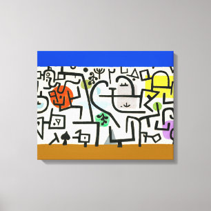 Paul Klee Rich Harbour Abstract expressionisme Canvas Afdruk