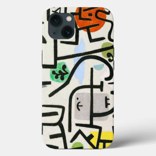 Paul Klee Rich Harbour Abstract expressionisme Case-Mate iPhone Case (Achterkant)