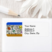 Paul Klee Rich Harbour Abstract expressionisme Etiket (Insitu)