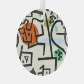 Paul Klee Rich Harbour Abstract expressionisme Glas Ornament (Voorkant Rechts)