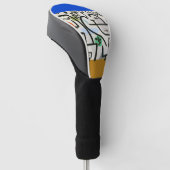 Paul Klee Rich Harbour Abstract expressionisme Golfheadcover (Schuin)