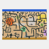 Paul Klee Rich Harbour Abstract expressionisme Inpakpapier Vel (Voorkant 3)