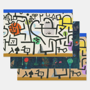 Paul Klee Rich Harbour Abstract expressionisme Inpakpapier Vel