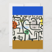 Paul Klee Rich Harbour Abstract expressionisme Kaart (Achterkant)