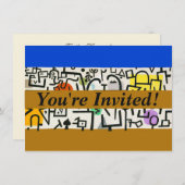 Paul Klee Rich Harbour Abstract expressionisme Kaart (Voorkant / Achterkant)