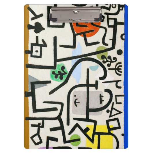 Paul Klee Rich Harbour Abstract expressionisme Klembord (Voorkant)