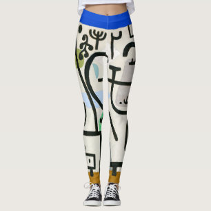 Paul Klee Rich Harbour Abstract expressionisme Leggings