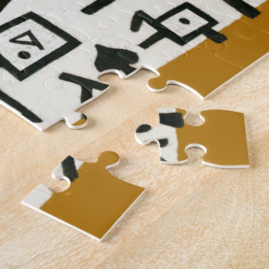 Paul Klee Rich Harbour Abstract expressionisme Legpuzzel (Zijkant)