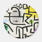 Paul Klee Rich Harbour Abstract expressionisme Magneet (Voorkant)